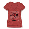George Kittle Women's V-Neck T-Shirt | 500 LEVEL