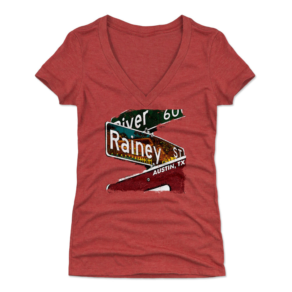 Rainey Street Women&#39;s V-Neck T-Shirt | 500 LEVEL