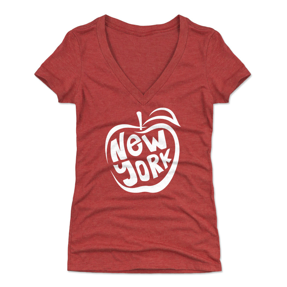 New York Women's V-Neck T-Shirt | 500 LEVEL