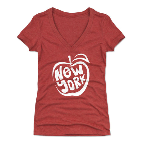 New York Women's V-Neck T-Shirt | 500 LEVEL