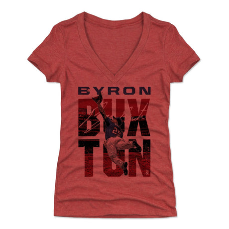 Byron Buxton Women's V-Neck T-Shirt | 500 LEVEL