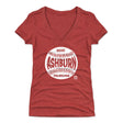 Richie Ashburn Women's V-Neck T-Shirt | 500 LEVEL