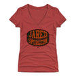 Jared Spurgeon Women's V-Neck T-Shirt | 500 LEVEL