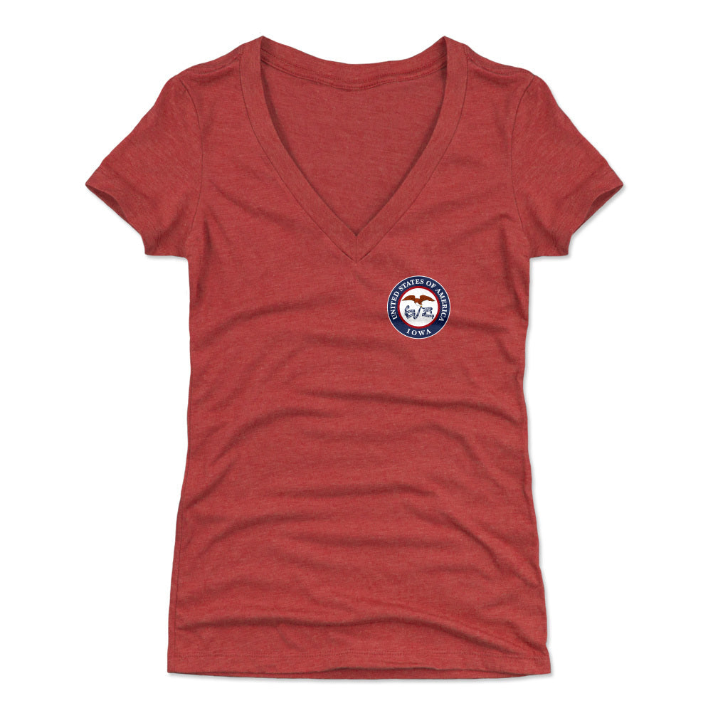 Iowa Women's V-Neck T-Shirt | 500 LEVEL