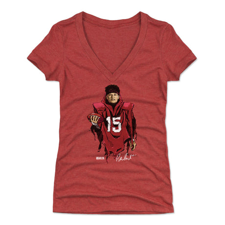 Patrick Mahomes Women's V-Neck T-Shirt | 500 LEVEL