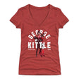 George Kittle Women's V-Neck T-Shirt | 500 LEVEL