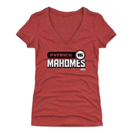 Patrick Mahomes Women's V-Neck T-Shirt | 500 LEVEL