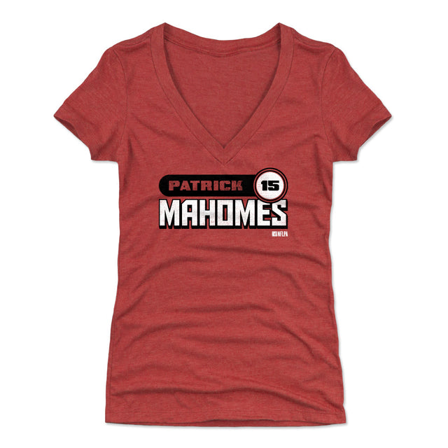 Patrick Mahomes Women's V-Neck T-Shirt | 500 LEVEL