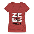 Travis Kelce Women's V-Neck T-Shirt | 500 LEVEL
