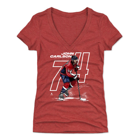John Carlson Women's V-Neck T-Shirt | 500 LEVEL