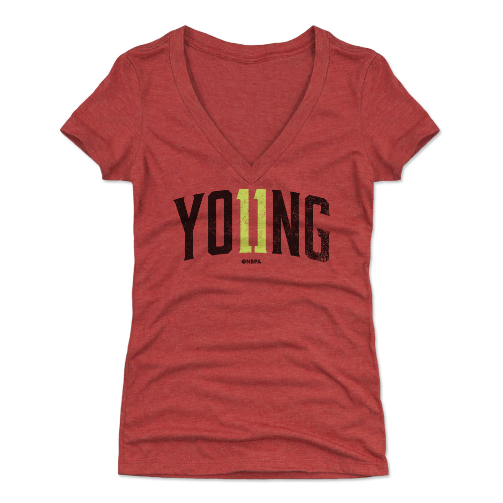 Trae Young Women's V-Neck T-Shirt | 500 LEVEL
