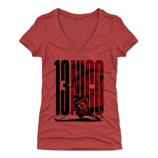 Nico Hischier Women's V-Neck T-Shirt | 500 LEVEL