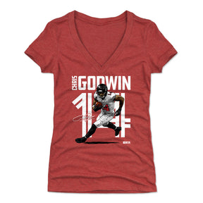 Chris Godwin Women's V-Neck T-Shirt | 500 LEVEL