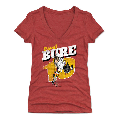 Pavel Bure Women's V-Neck T-Shirt | 500 LEVEL