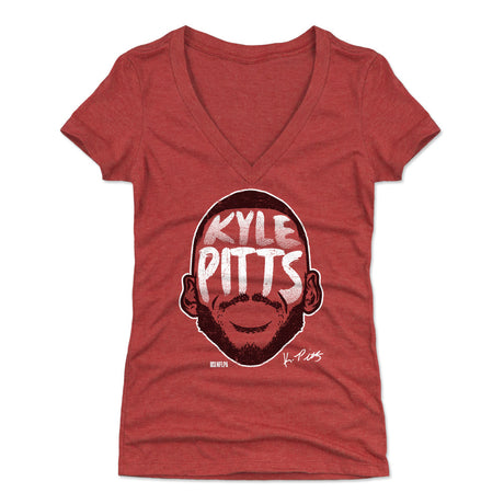 Kyle Pitts Women's V-Neck T-Shirt | 500 LEVEL