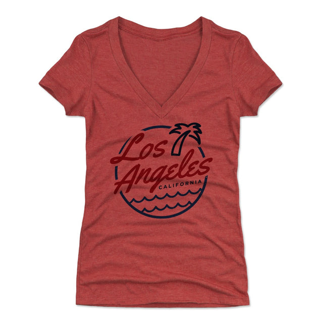 Los Angeles Women's V-Neck T-Shirt | 500 LEVEL