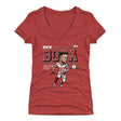 Nick Bosa Women's V-Neck T-Shirt | 500 LEVEL