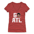 Trae Young Women's V-Neck T-Shirt | 500 LEVEL