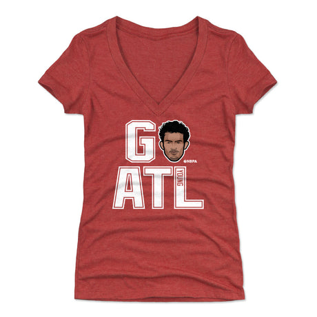 Trae Young Women's V-Neck T-Shirt | 500 LEVEL