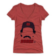 Wade Boggs Women's V-Neck T-Shirt | 500 LEVEL