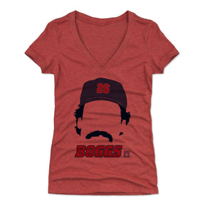 Wade Boggs Women's V-Neck T-Shirt | 500 LEVEL