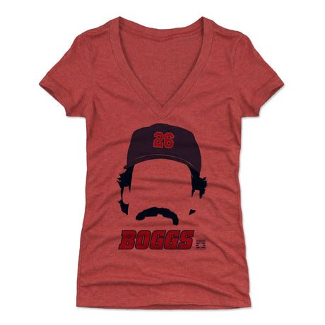 Wade Boggs Women's V-Neck T-Shirt | 500 LEVEL