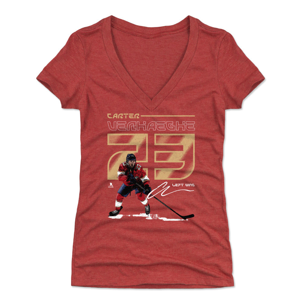 Carter Verhaeghe Women's V-Neck T-Shirt | 500 LEVEL
