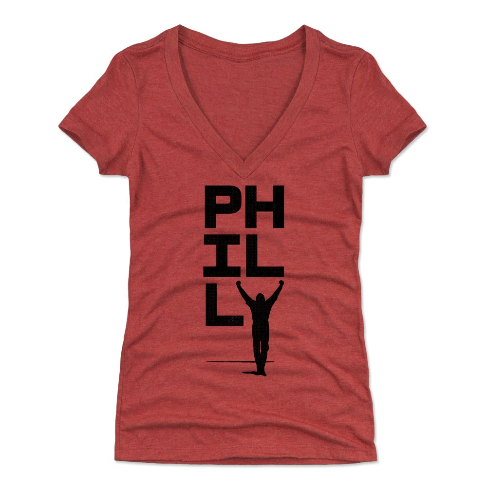 Philadelphia Women's V-Neck T-Shirt | 500 LEVEL