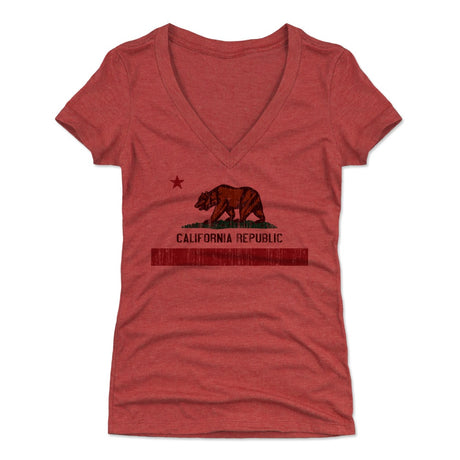 California Women's V-Neck T-Shirt | 500 LEVEL
