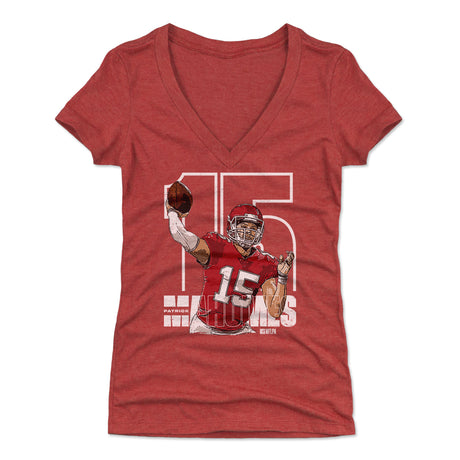 Patrick Mahomes Women's V-Neck T-Shirt | 500 LEVEL