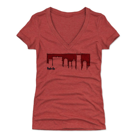 Nashville Women's V-Neck T-Shirt | 500 LEVEL