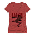 Barry Larkin Women's V-Neck T-Shirt | 500 LEVEL