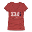 Aaron Ekblad Women's V-Neck T-Shirt | 500 LEVEL