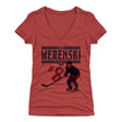 Zach Werenski Women's V-Neck T-Shirt | 500 LEVEL