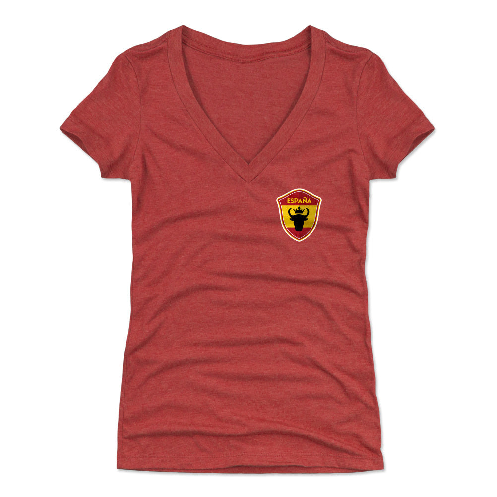 Spain Women&#39;s V-Neck T-Shirt | 500 LEVEL