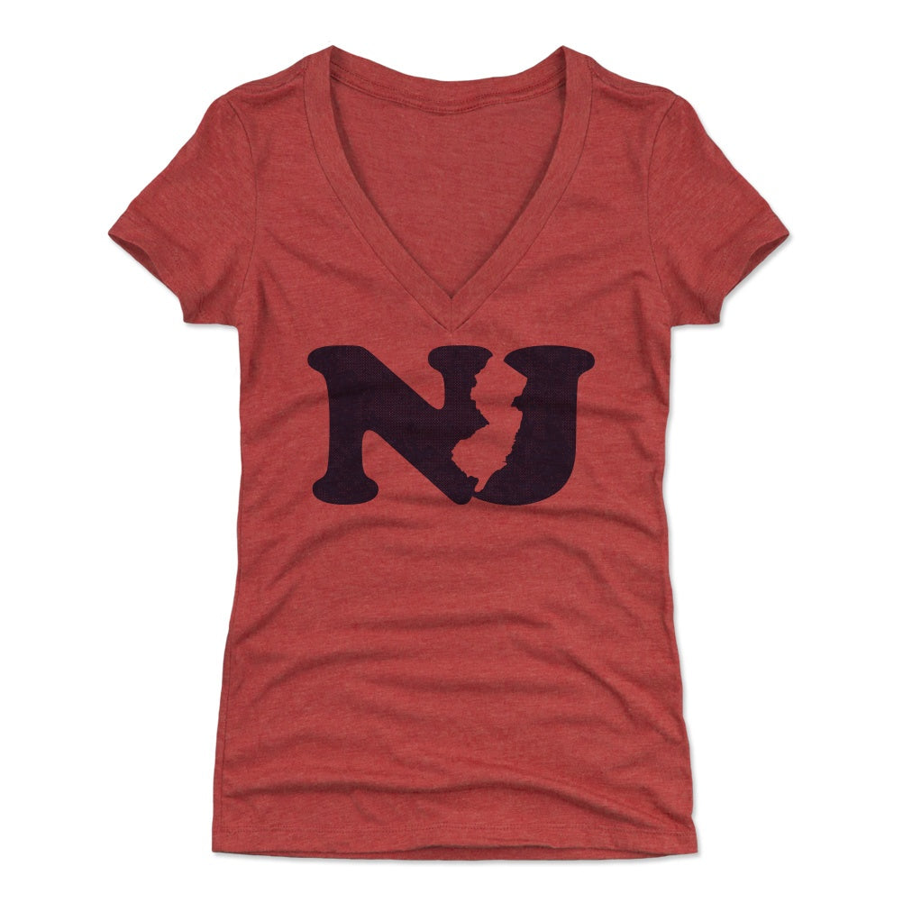 New Jersey Women's V-Neck T-Shirt | 500 LEVEL