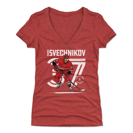 Andrei Svechnikov Women's V-Neck T-Shirt | 500 LEVEL