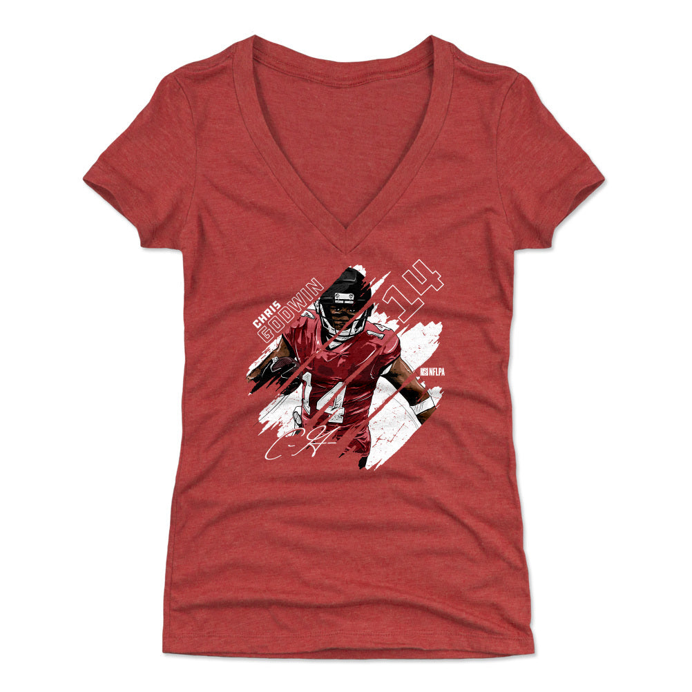 Chris Godwin Women's V-Neck T-Shirt | 500 LEVEL