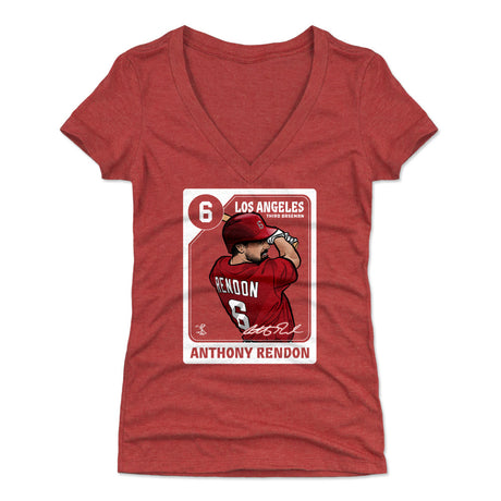 Anthony Rendon Women's V-Neck T-Shirt | 500 LEVEL