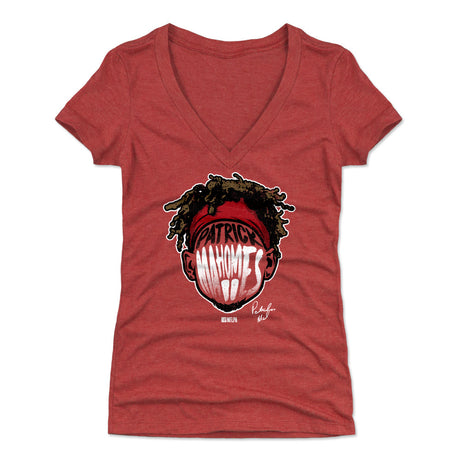 Patrick Mahomes Women's V-Neck T-Shirt | 500 LEVEL