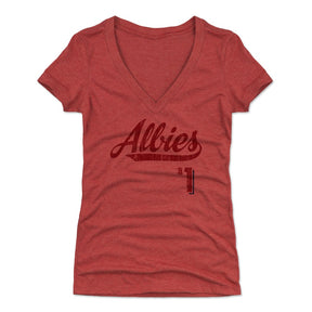 Ozzie Albies Women's V-Neck T-Shirt | 500 LEVEL