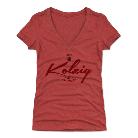 Olie Kolzig Women's V-Neck T-Shirt | 500 LEVEL