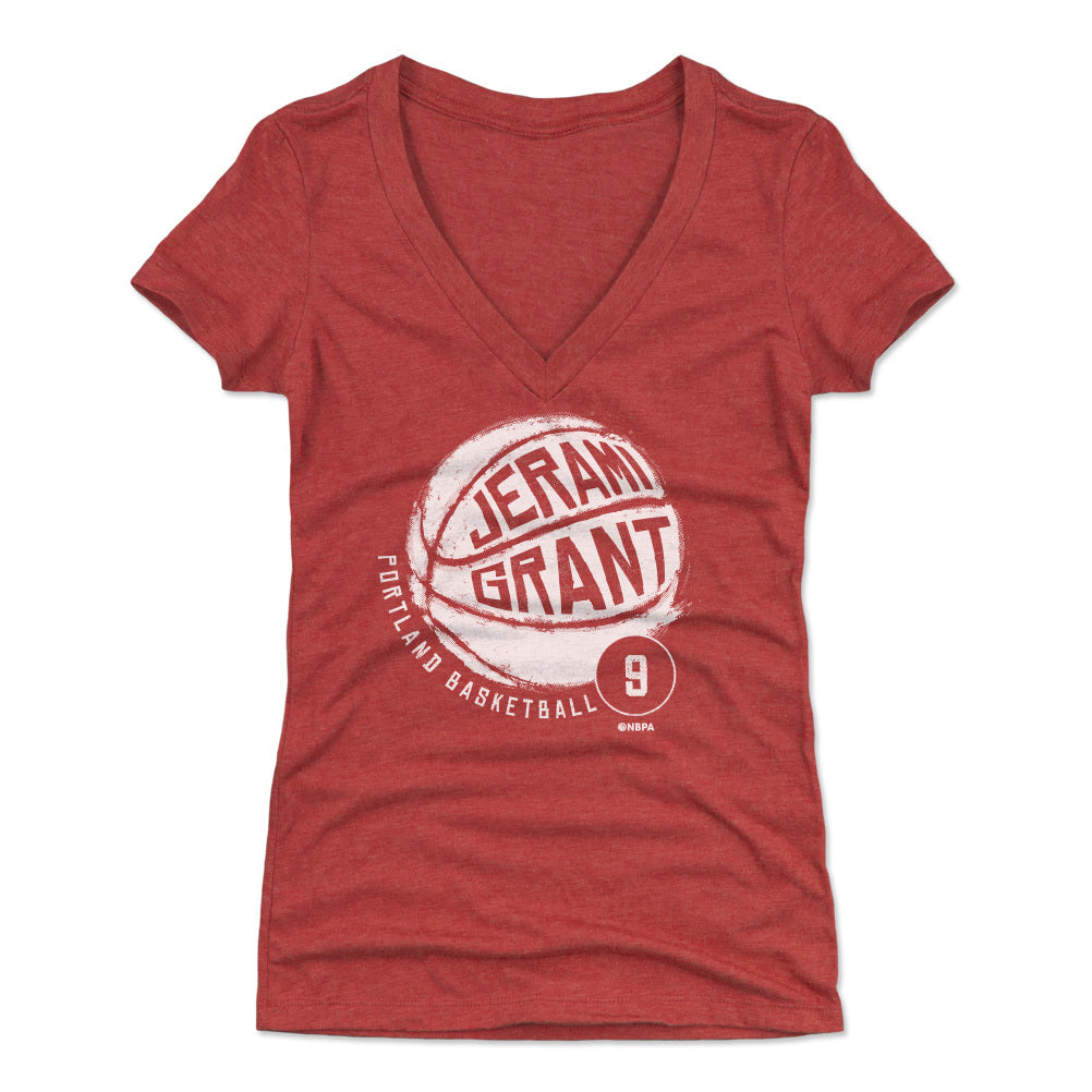 Jerami Grant Women&#39;s V-Neck T-Shirt | 500 LEVEL