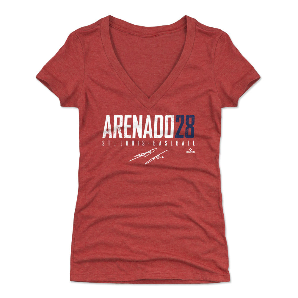 Nolan Arenado Women's V-Neck T-Shirt | 500 LEVEL