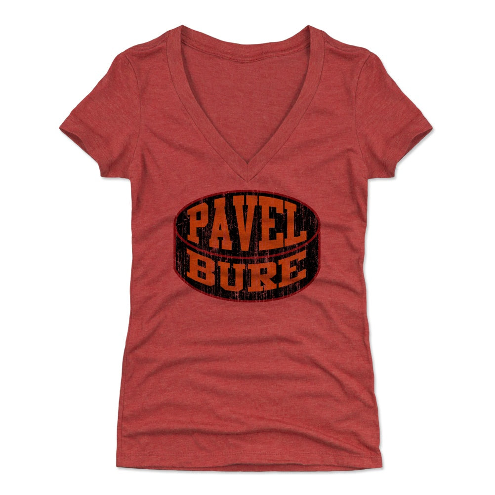 Pavel Bure Women's V-Neck T-Shirt | 500 LEVEL
