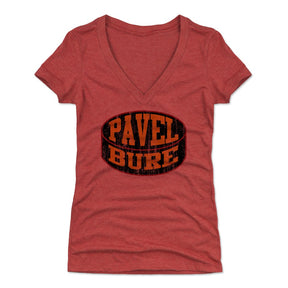 Pavel Bure Women's V-Neck T-Shirt | 500 LEVEL