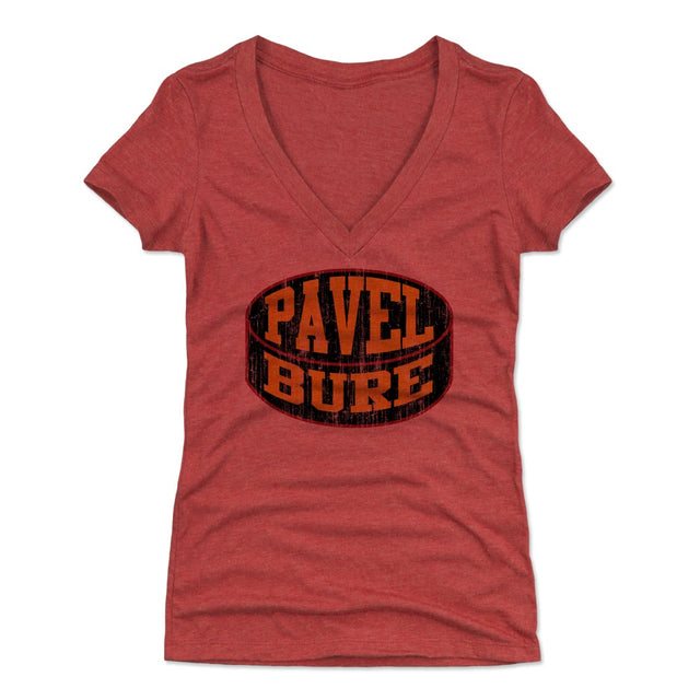Pavel Bure Women's V-Neck T-Shirt | 500 LEVEL