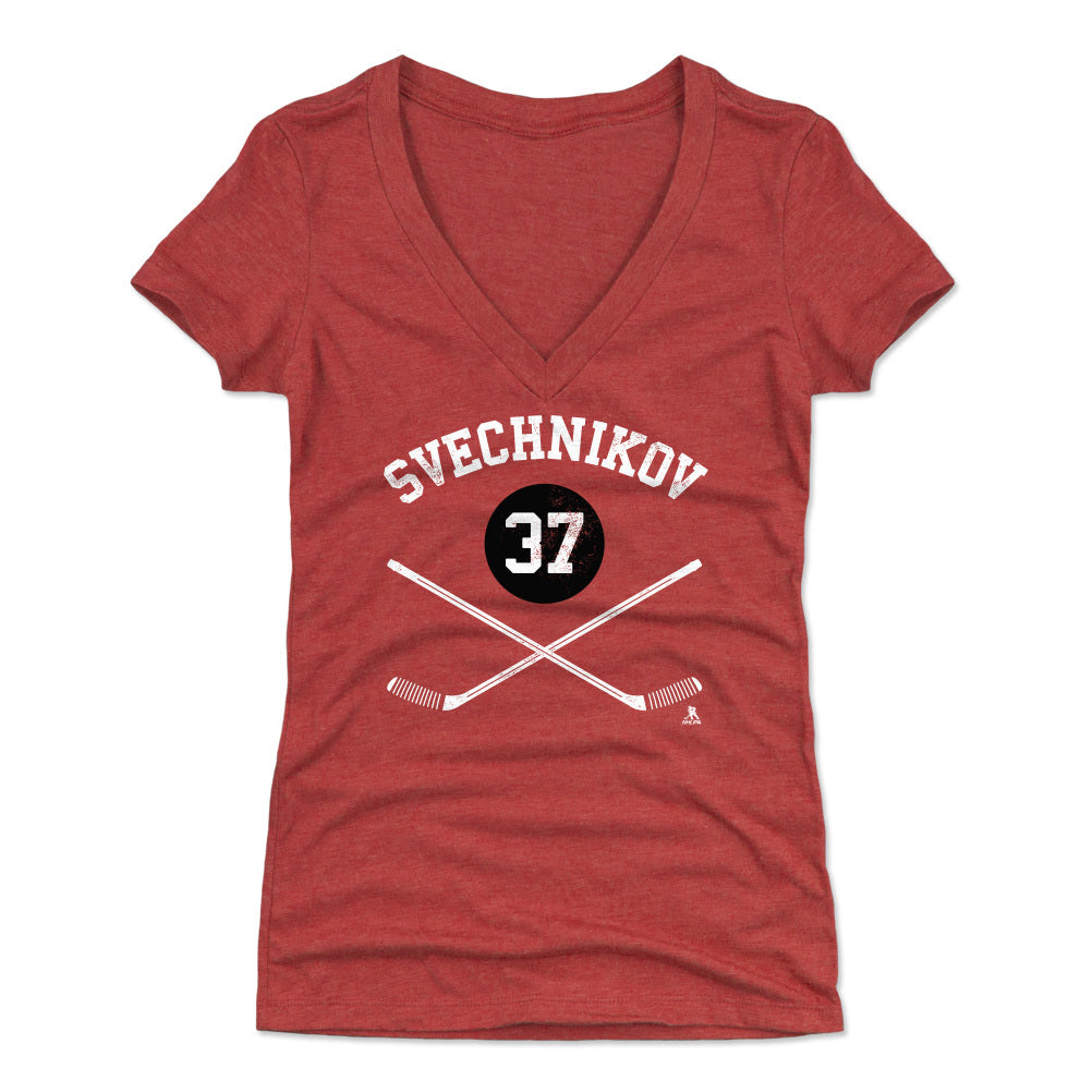 Andrei Svechnikov Women's V-Neck T-Shirt | 500 LEVEL