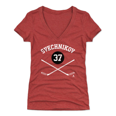 Andrei Svechnikov Women's V-Neck T-Shirt | 500 LEVEL