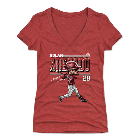 Nolan Arenado Women's V-Neck T-Shirt | 500 LEVEL